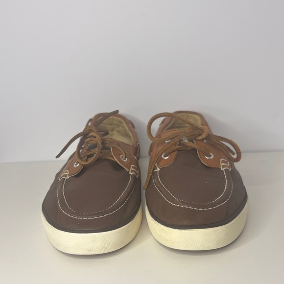 Polo Ralph Lauren Other - Polo Ralph Lauren Brown and Tan Boat Shoes